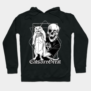 Cats are great Hoodie